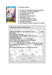 English worksheet: The Canterville Ghost