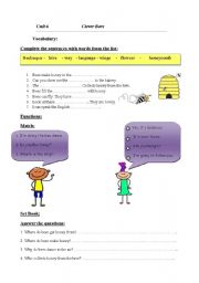 English Worksheet: Language Ex