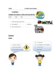 English worksheet: Test