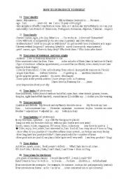 English Worksheet: how to introduce yourself