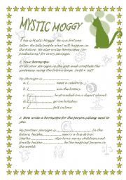 English Worksheet: Mystic Moggy