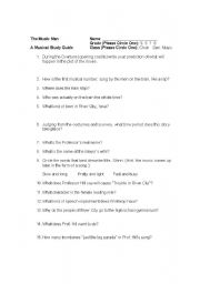 Musical Worksheet - 