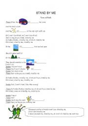 English Worksheet: Song 