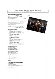 English Worksheet: Leave out all the rest by Linkin Park - Twilight movie