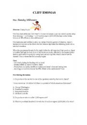 English Worksheet: Activity on film Slumdog Millionaire