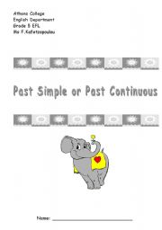 English Worksheet: Past Continuous vs Past Simple