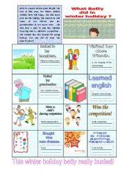 English Worksheet: bettys holiday