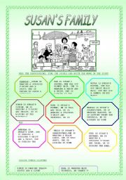 English Worksheet: DESCRIBING PEOPLE