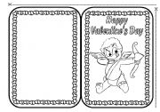 English Worksheet: VALENTINES DAY CARDS