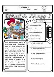 RC Series LEVEL 2_03 What A Mess (Fully Editable + Answer Key)