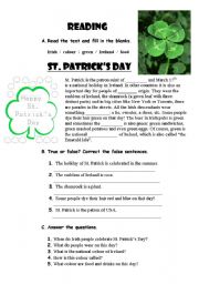    St. Patricks Day