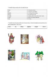 English Worksheet: The Canterbury Tales