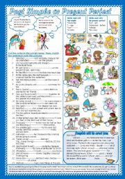 English Worksheet: Past Simple or Present Perfect(+Key)