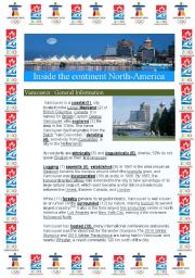 English Worksheet: Vancouver - Winter Olympics 2010 (7 pages)