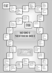 So / neither do I - a boardgame (editable, key)