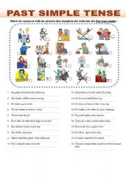 English Worksheet: Past Simple