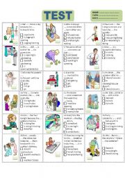 English Worksheet: Present simple vs. Present Continuous