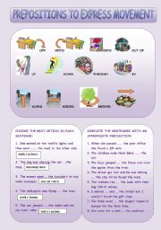 Prepositions of movement