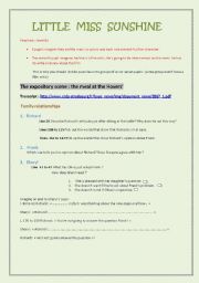 Little Miss Sunshine worksheet 1