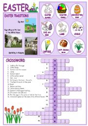 English Worksheet: Easter