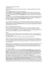 English Worksheet: 4 Excercises in connection with 