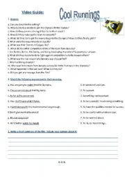 English Worksheet: Video Guide: Cool Runnings