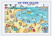 English Worksheet: On the beach