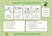 English Worksheet: The Little Leprechaun - Part II