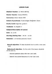 English worksheet: writing