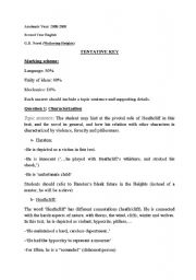 English worksheet: G.B. Novel (Wuthering Heights)