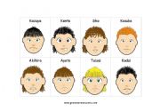 English Worksheet: Guess Who part 1