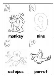 English Worksheet: ABC Poster