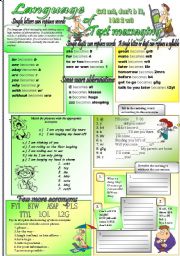 English Worksheet: Language of text messaging