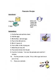 Pancake recipe