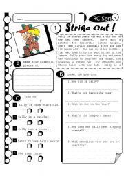 English Worksheet: RC Series 12 - Strike Out (Fully Editable + Answer Key)