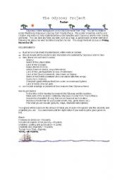 English Worksheet: Odyssey Poster