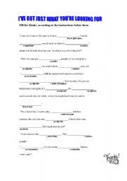 English Worksheet: A Very Funny  Story Completion Game ,To Warm Up Your Class 