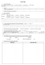 English Worksheet: NEW YEARS RESOLUTIONS