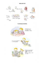 English worksheet: Breakfast