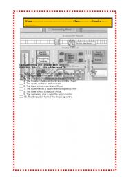 English worksheet: Direction