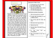 English Worksheet: Cheerleaders