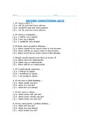 English Worksheet: FIRST CONDITIONAL TEST