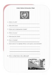 United Nations Information Sheet