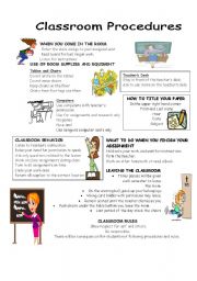 Classroom Procedures                 