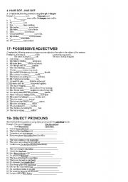English Worksheet: worksheett