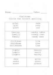 English Worksheet: spelling and alphabet