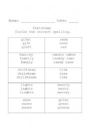 English worksheet: spelling and alphabet