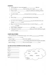 English Worksheet: Comparatives