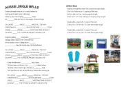 English Worksheet: Aussie Jingle Bells