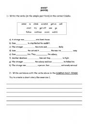 English worksheet: Simple Past